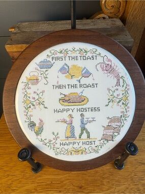 Amana Handmade Furniture Wall Plaque Trivet Farmhouse Country Kitchen Cottage